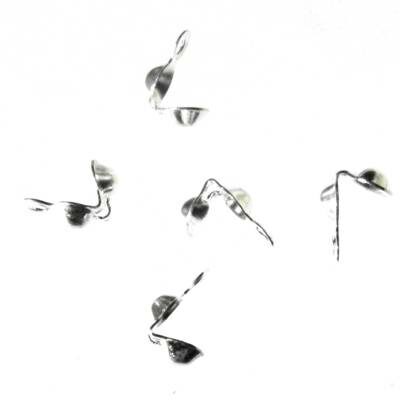 clasp 4mm silver color (10pcs) China - k445