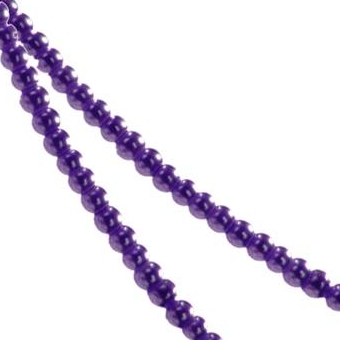 plastic pearls 5mm d.violet (50pcs) China - kp05-60