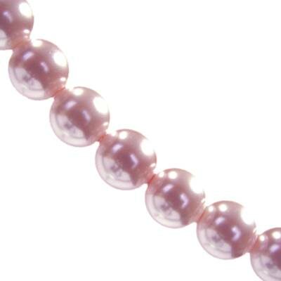 plastic pearls 10mm l.pink (20pcs) China - kp10-12