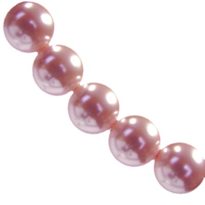 plastic pearls 12mm pale pink (10pcs) China - kp12-105