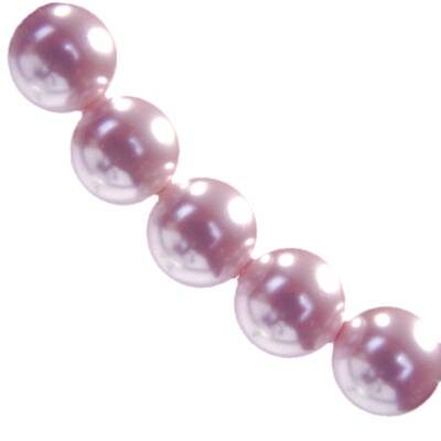 plastic pearls 12mm l.pink (10pcs) China - kp12-12