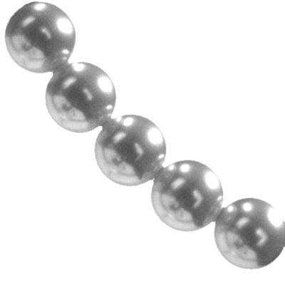 glass pearls 12mm steel gray (10pcs) China - ks12-33