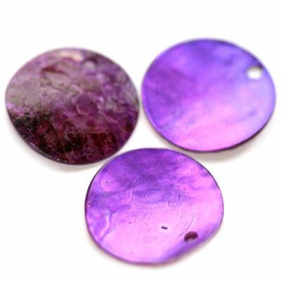 disks perlamutra 1-2cm violets (20gab)